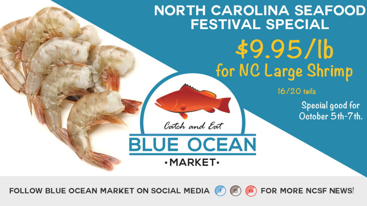 Blue Ocean Market at the 31st Annual NC Seafood Festival